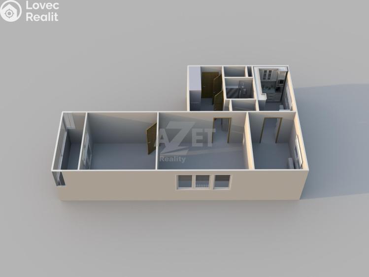 Prodej bytu 3+1 Ostrava, Průkopnická č. 22