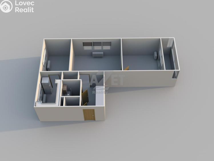 Prodej bytu 3+1 Ostrava, Průkopnická č. 23