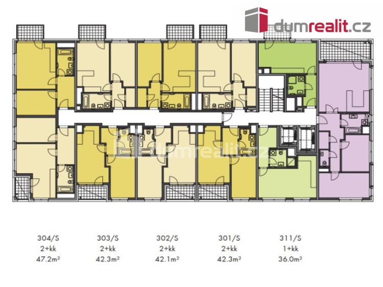 Prodej bytu 2+KK Praha 9, Pod Harfou č. 11