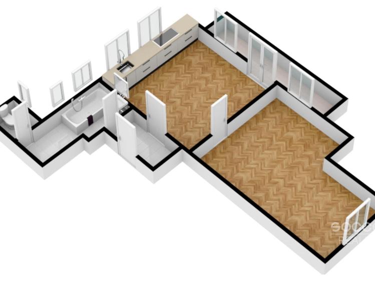 Аренда квартиры 2+KK Praha, Pravá č. 8