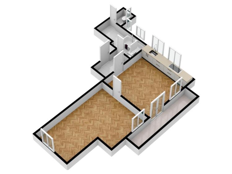 Аренда квартиры 2+KK Praha, Pravá č. 9