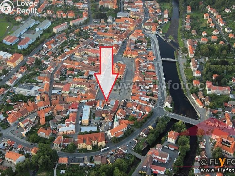 Pronájem kanceláře Sušice, náměstí Svobody 50 č. 17