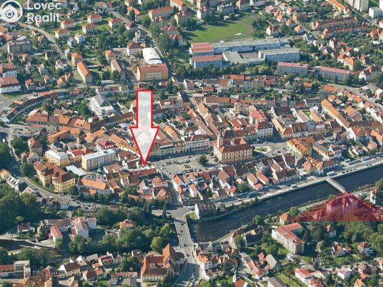 Pronájem kanceláře Sušice, náměstí Svobody 50 č. 18