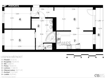 Prodej bytu 3+1 Praha, Lovosická č. 2