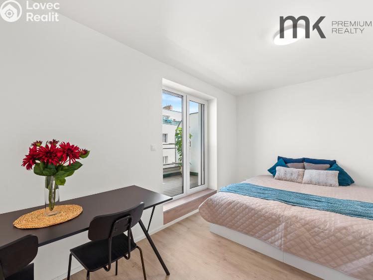 Rent apartment 1+KK Praha, Na bitevní pláni 1185/40 č. 1