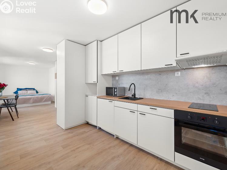 Rent apartment 1+KK Praha, Na bitevní pláni 1185/40 č. 4