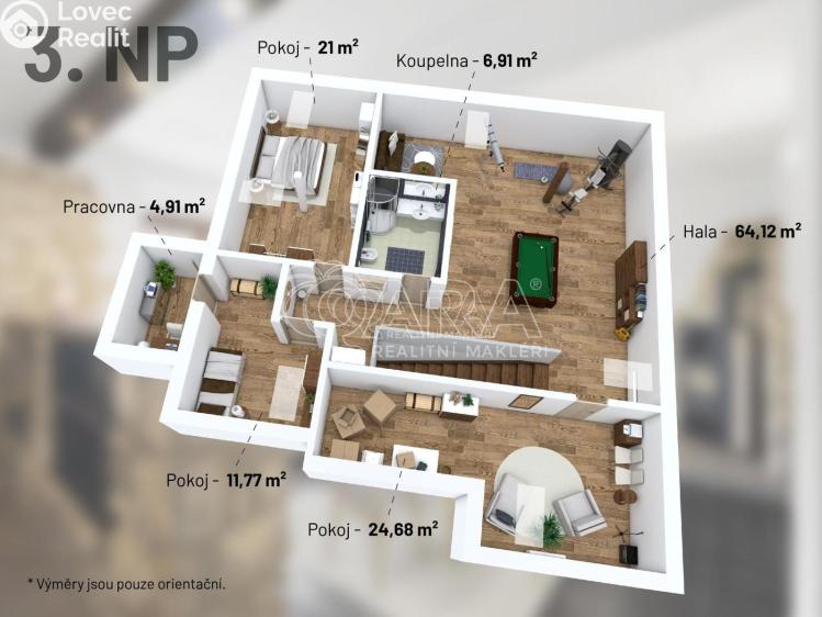 Prodej rodinného domu Praha, V louce 780/12 č. 25