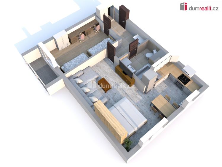 Продаж квартири 2+1 Neratovice, Kojetická č. 18