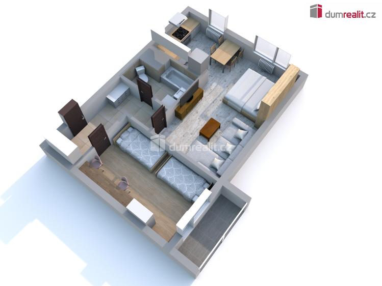 Продаж квартири 2+1 Neratovice, Kojetická č. 19