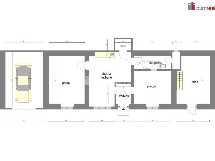 Prodej rodinného domu Divišov č. 29