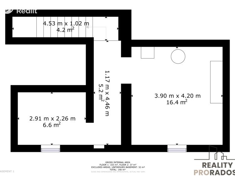 Продаж сімейного будинку Kuřim, Smetanova č. 17