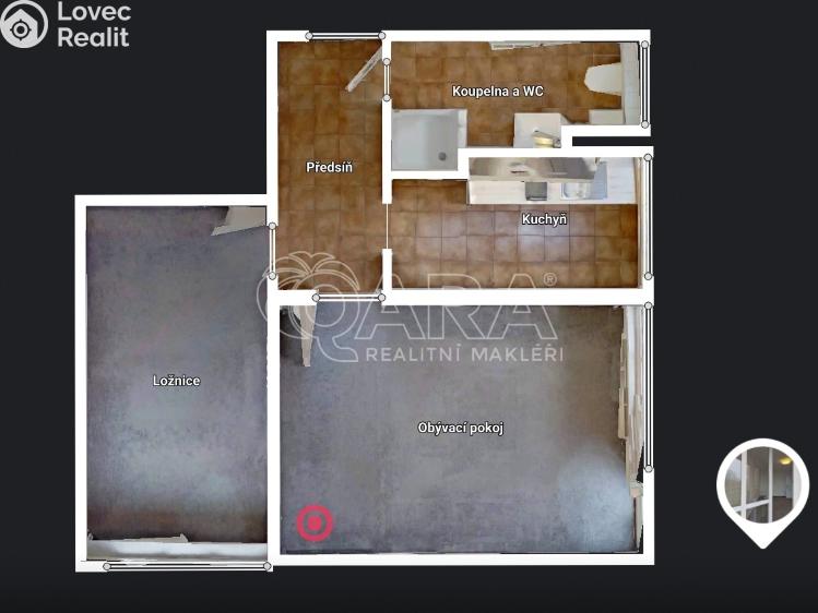 Аренда квартиры 2+1 Liberec, Dvorská 396/22 č. 29