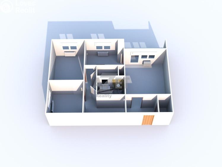 Продаж квартири 3+1 Český Těšín, Pod Zvonek č. 23