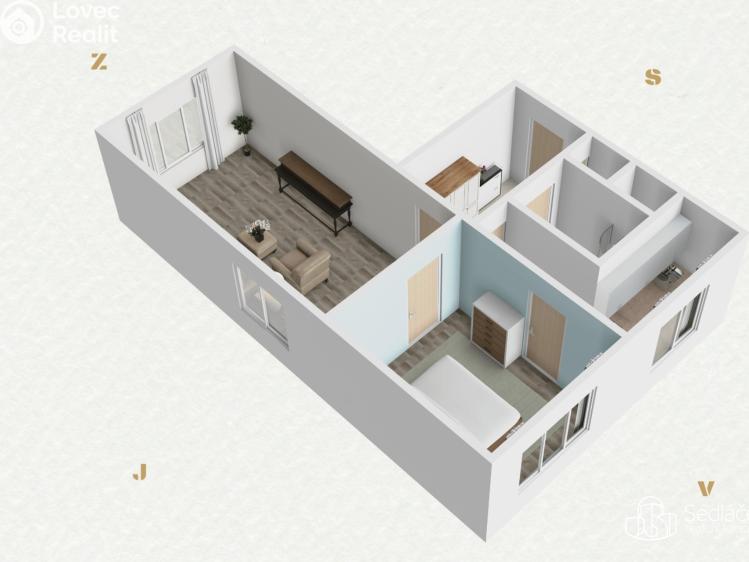 Sale apartment 2+1 Nejdek, Okružní č. 21