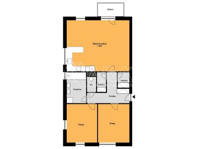 Pronájem bytu 3+KK Horoměřice, K Vodárně 904 č. 5