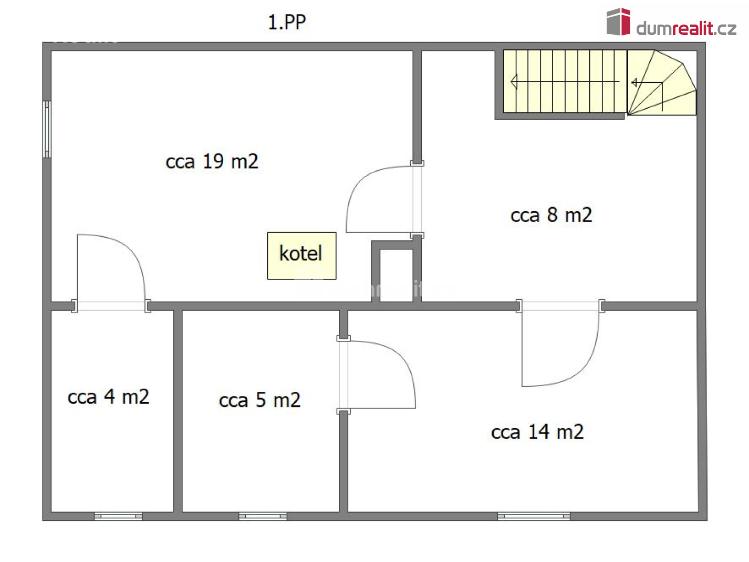 Prodej rodinného domu Čerčany, Růžová č. 4