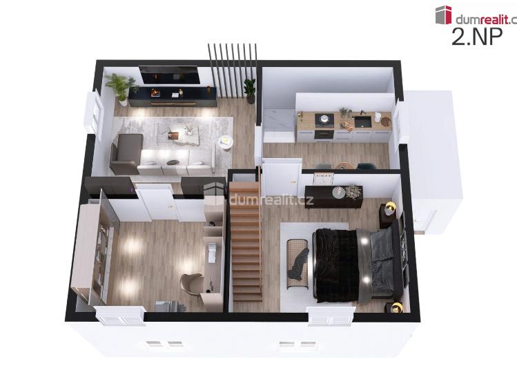 Prodej rodinného domu Čerčany, Růžová č. 13