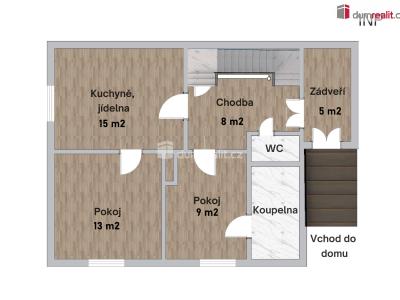 Prodej rodinného domu Čerčany, Růžová č. 6