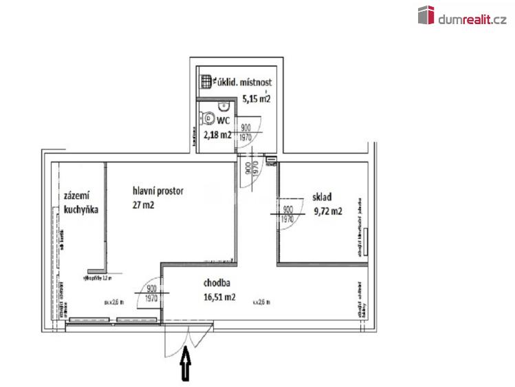 Rent commercial properties Týnec nad Sázavou, Na Kněžině č. 2