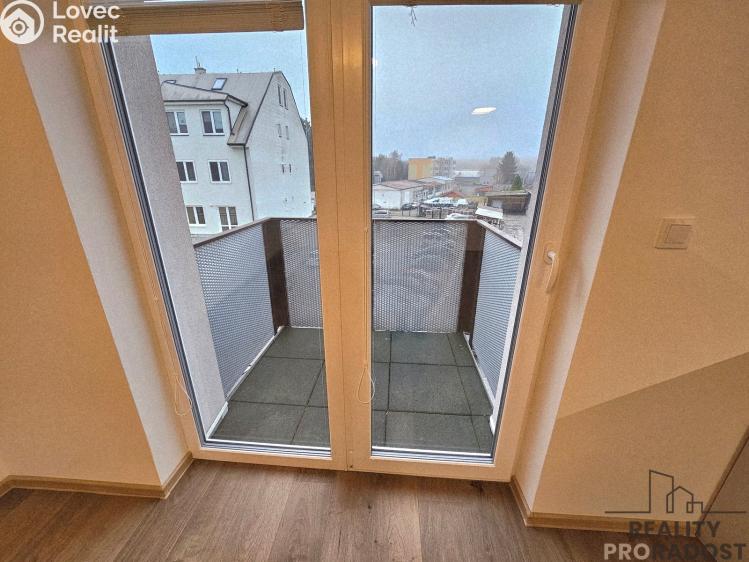 Pronájem bytu 1+KK Kyjov, třída Komenského č. 4