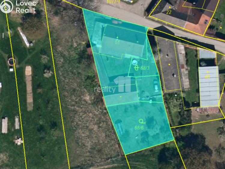 Prodej rodinného domu Častrov č. 20