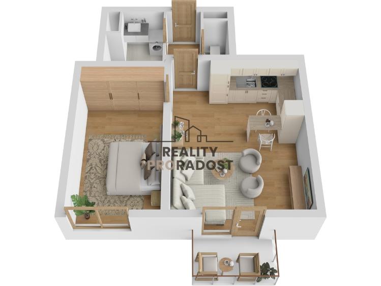 Rent apartment 2+KK Ostrava, Hasičská 547/46b č. 10