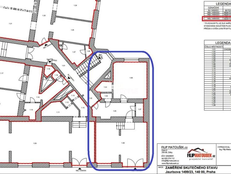 Pronájem obchodního prostoru Praha 4, Nuselská č. 2