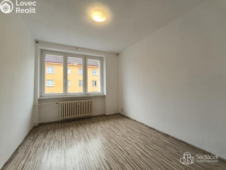 Pronájem bytu 2+1 Sokolov, Heyrovského č. 6