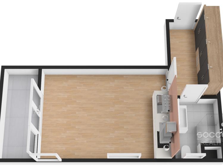 Rent apartment 1+KK Praha, Šternovská č. 17