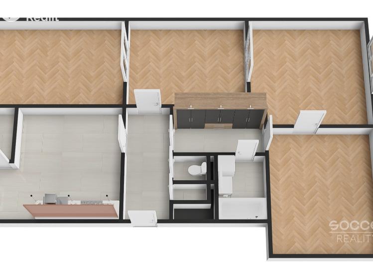 Prodej bytu 4+1 Praha, Patočkova č. 21