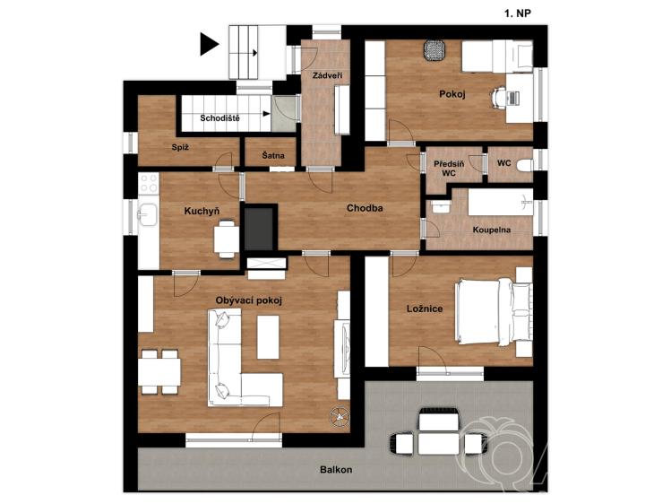 Prodej rodinného domu Dřevěnice č. 8