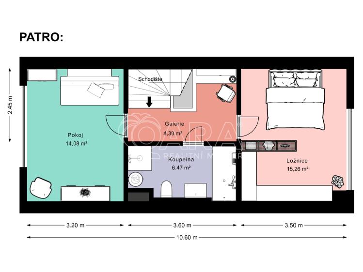 Pronájem rodinného domu Buštěhrad, Ořešín 956 č. 10