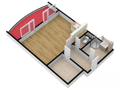 Аренда квартиры 1+KK Praha, Ústavní č. 5