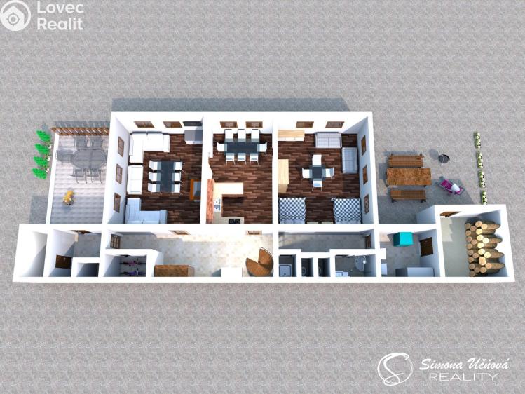 Prodej ubytovacího zařízení Desná, Hutní 277 č. 17