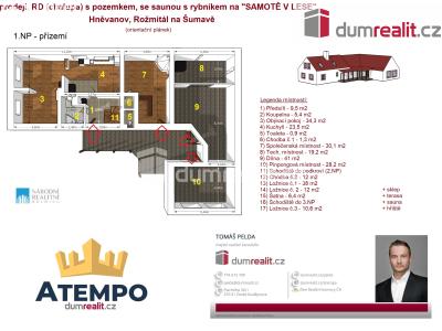 Prodej rodinného domu Rožmitál na Šumavě č. 6