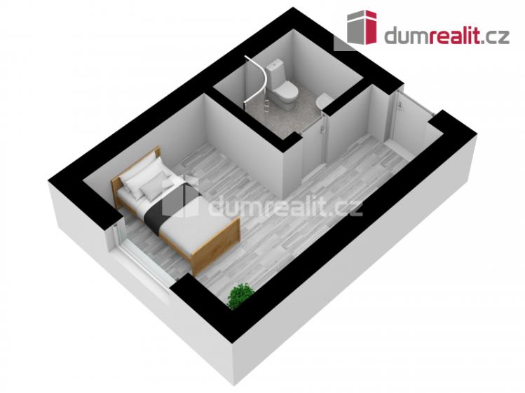 Pronájem bytu 1+KK Břeclav, 17. listopadu č. 5