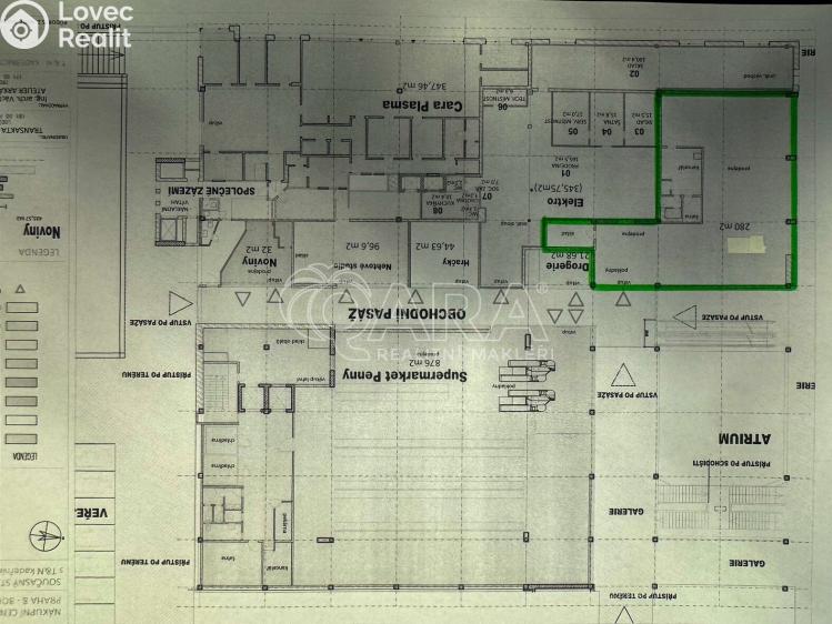 Rent commercial space Praha, Lodžská 399/26 č. 6