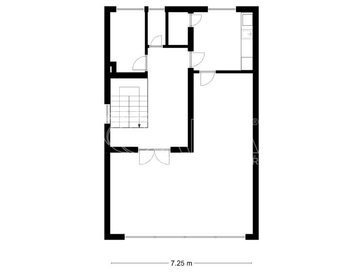 Prodej rodinného domu Roztoky, Lidická 1540 č. 3