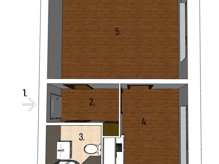 Продажа квартиры 1+1 Brno, Ondrouškova 857/12 č. 4