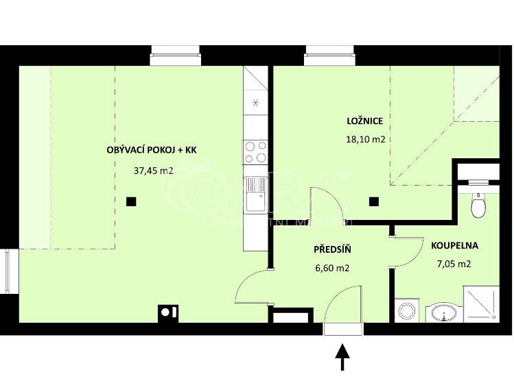Prodej bytu 2+KK Borová Lada č. 22