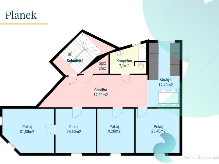 Prodej bytu 4+1 České Budějovice, Jírovcova č. 13