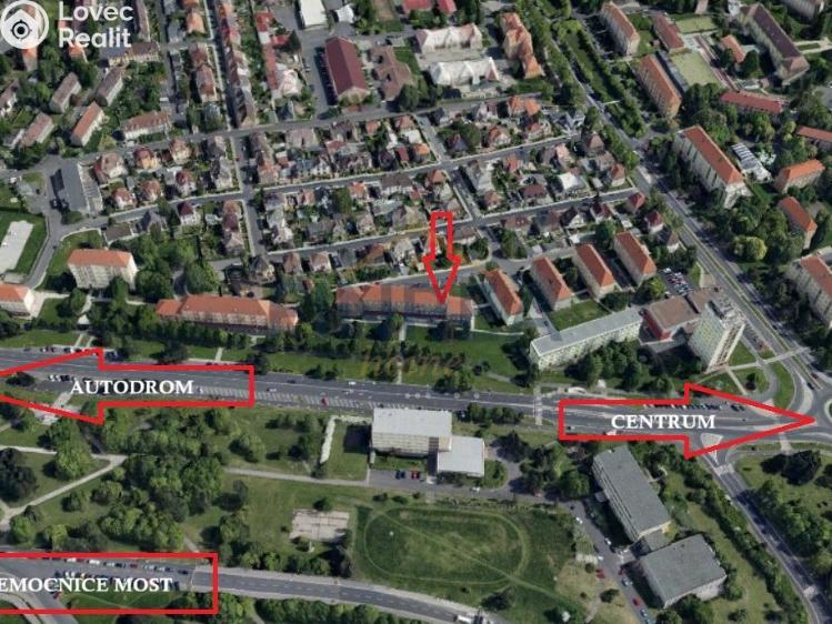 Продаж квартири 2+1 Most, Slovenského národního povstání č. 23