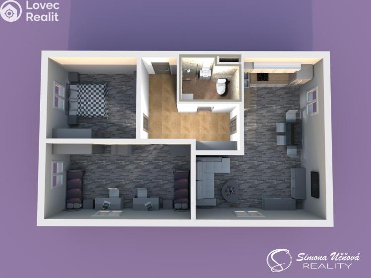 Sale apartment 3+1 Žacléř, Na Pilíři 25 č. 4