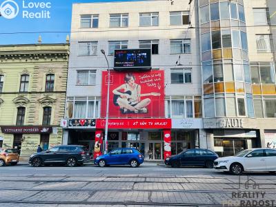 Rent commercial space Brno, Lidická č. 1