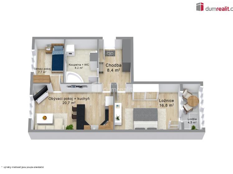 Prodej bytu 3+KK Nová Role, Pod Nádražím č. 22