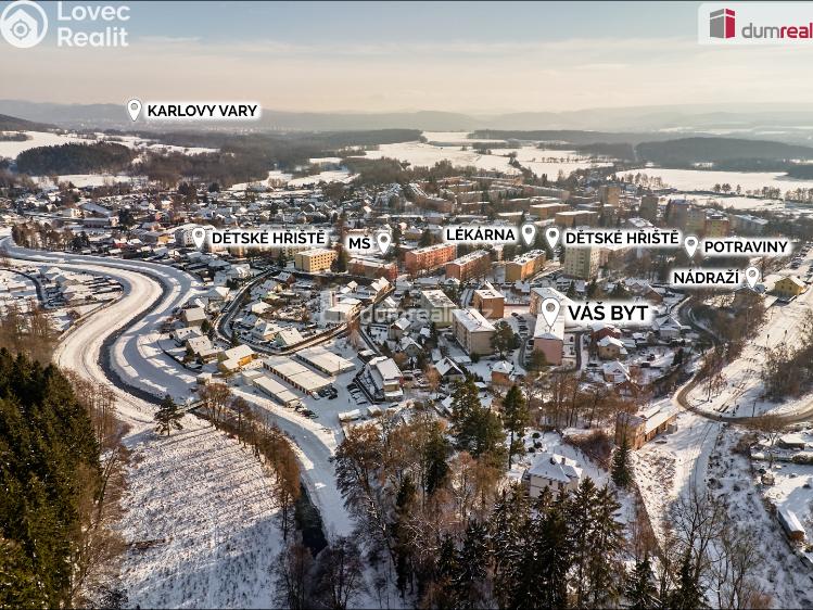 Prodej bytu 3+KK Nová Role, Pod Nádražím č. 24