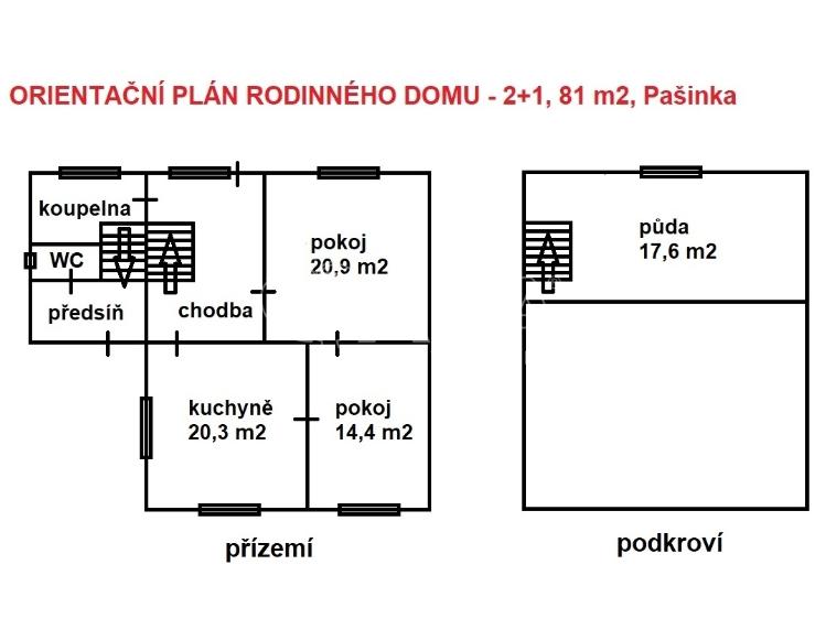 Оренда сімейного будинку Pašinka č. 15