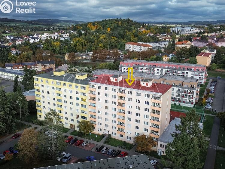 Pronájem bytu 1+KK Klatovy, Prusíkova 481 č. 10