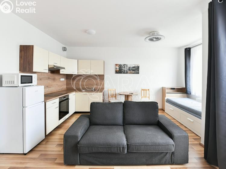 Pronájem bytu 1+KK Praha, Karla Guta 1673/3 č. 7