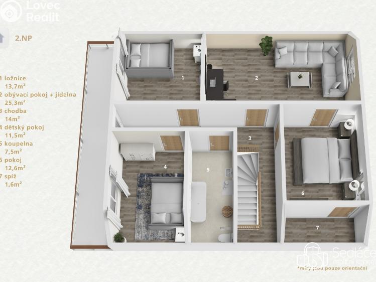 Продажа семейного дома Loket, Sokolovská č. 29